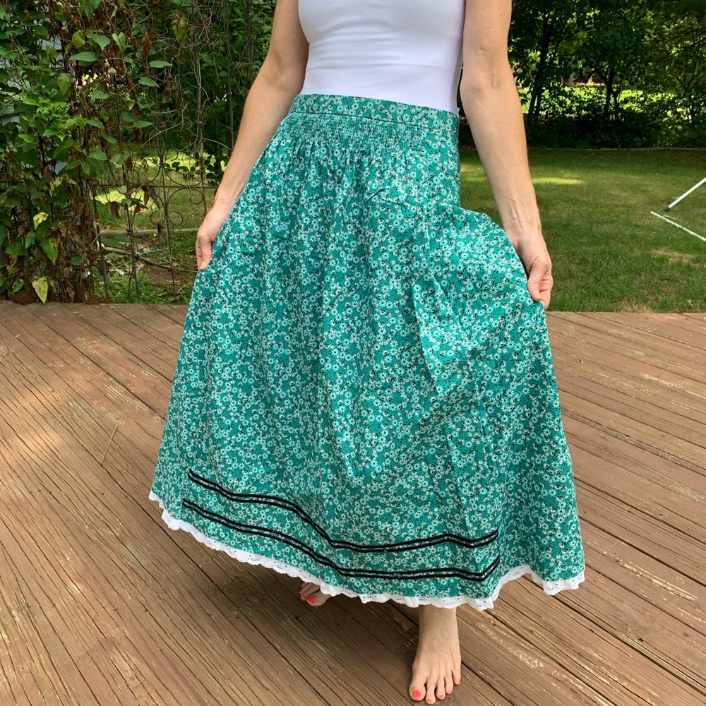 Vintage, authentic German Tracht Skirt
